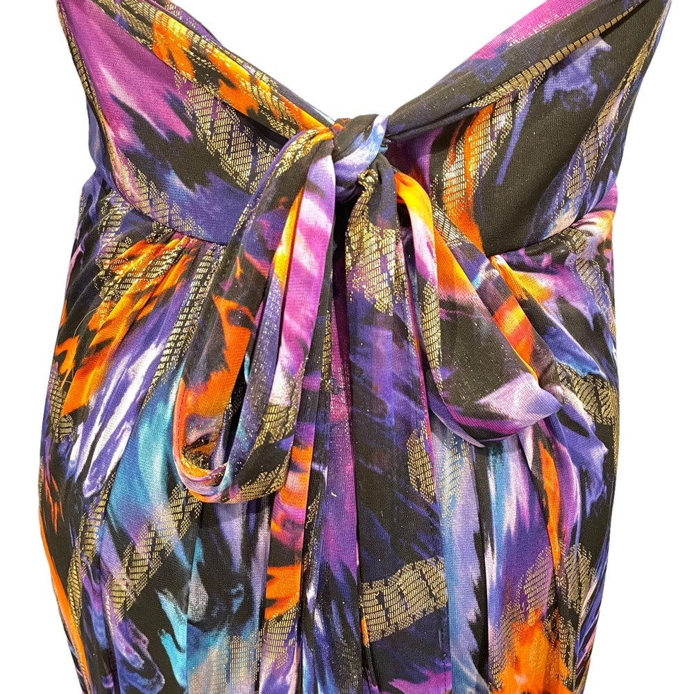Oleg Cassini Halter Neck Maxi Dress - Picture 11 of 12